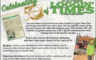 Southern Loggin’ Times Celebrates 50 Years