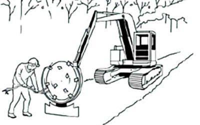 Fatality From Rotating Disc On Excavator