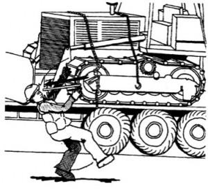 LOAD BINDER EXTENSION BAR INJURES LOGGER