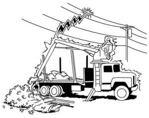 SELF-LOADER OPERATOR ELECTROCUTED