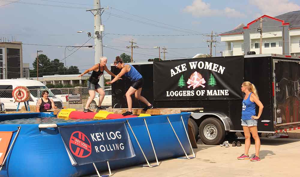 Axe Women Loggers Of Maine
