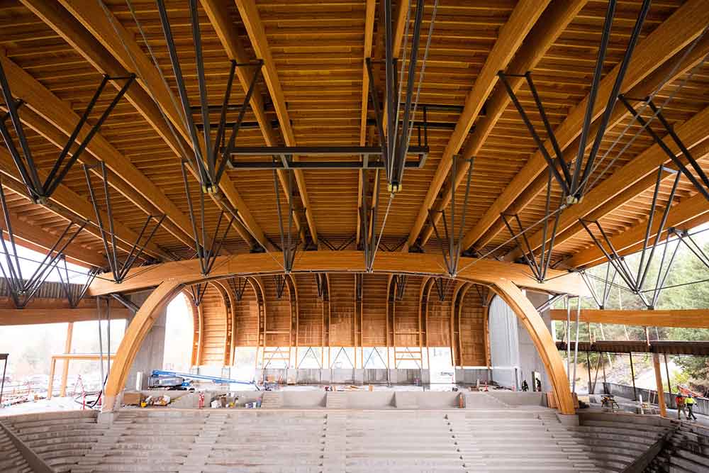 Idaho Producers Supply Mass Timber Arena