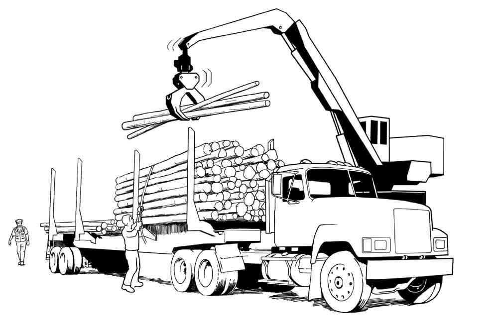 High Risk While Securing A Load